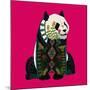 Sitting Panda (Variant 2)-Sharon Turner-Mounted Art Print