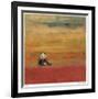 Sitting Panda-Mj Lew-Framed Giclee Print