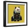 Sitting Panda-Sharon Turner-Framed Art Print