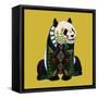 Sitting Panda-Sharon Turner-Framed Stretched Canvas