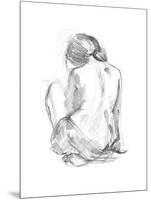 Sitting Pose I-null-Mounted Art Print