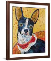 Sitting Pretty Chi-Hua-Hua-null-Framed Art Print