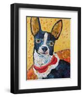 Sitting Pretty Chi-Hua-Hua-null-Framed Art Print