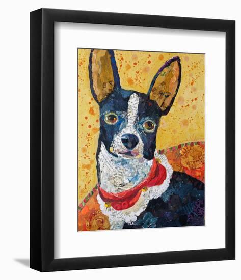 Sitting Pretty Chi-Hua-Hua-null-Framed Art Print