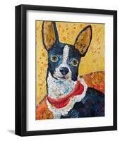 Sitting Pretty Chi-Hua-Hua-null-Framed Art Print