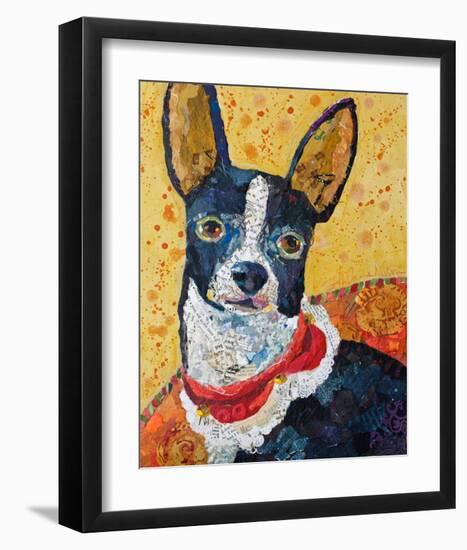 Sitting Pretty Chi-Hua-Hua-null-Framed Art Print