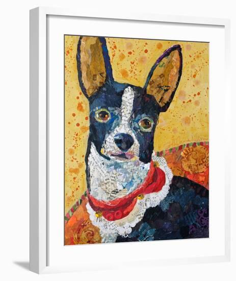 Sitting Pretty Chi-Hua-Hua-null-Framed Art Print