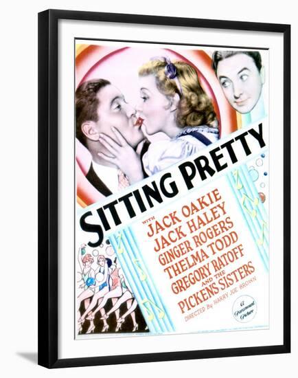 Sitting Pretty - Movie Poster Reproduction-null-Framed Photo