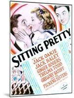 Sitting Pretty - Movie Poster Reproduction-null-Mounted Photo