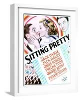 Sitting Pretty - Movie Poster Reproduction-null-Framed Photo