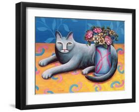 Sitting Pretty-Jerzy Marek-Framed Giclee Print