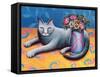 Sitting Pretty-Jerzy Marek-Framed Stretched Canvas