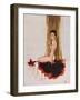 Sitting Pretty-David Wright-Framed Art Print