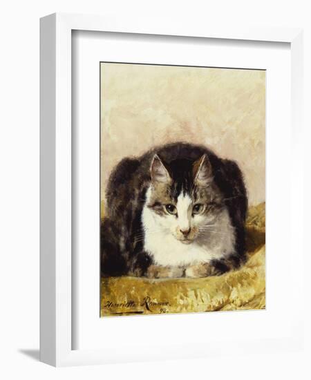 Sitting Pretty-Henriette Ronner-Knip-Framed Giclee Print