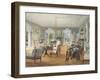 Sitting Room in a Country Estate, 1830-1840S-null-Framed Giclee Print