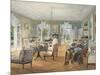 Sitting Room in a Country Estate, 1830-1840S-null-Mounted Giclee Print