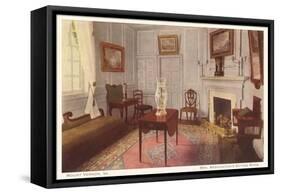 Sitting Room, Mt. Vernon, Virginia-null-Framed Stretched Canvas