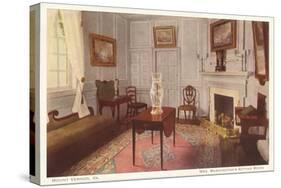 Sitting Room, Mt. Vernon, Virginia-null-Stretched Canvas