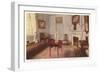 Sitting Room, Mt. Vernon, Virginia-null-Framed Art Print