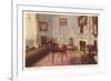 Sitting Room, Mt. Vernon, Virginia-null-Framed Premium Giclee Print