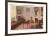 Sitting Room, Mt. Vernon, Virginia-null-Framed Premium Giclee Print