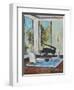 SITTING ROOM-ALLAYN STEVENS-Framed Art Print