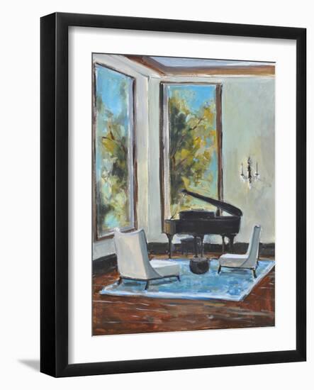 SITTING ROOM-ALLAYN STEVENS-Framed Art Print