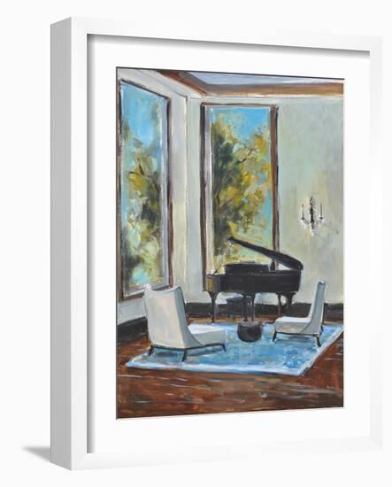 SITTING ROOM-ALLAYN STEVENS-Framed Art Print