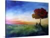 Sitting under a Tree-Cherie Roe Dirksen-Stretched Canvas