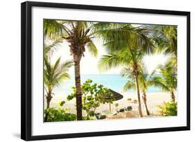 Sitting Under the Palms-Susan Bryant-Framed Photo