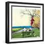 Sitting With Pandas-Nancy Tillman-Framed Art Print