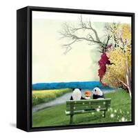 Sitting With Pandas-Nancy Tillman-Framed Stretched Canvas