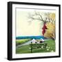 Sitting With Pandas-Nancy Tillman-Framed Premium Giclee Print