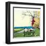 Sitting With Pandas-Nancy Tillman-Framed Art Print