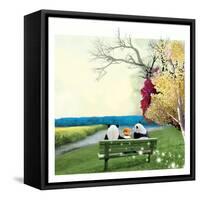 Sitting With Pandas-Nancy Tillman-Framed Stretched Canvas