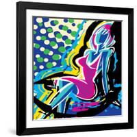 Sitting-Ray Lengele-Framed Art Print