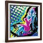 Sitting-Ray Lengele-Framed Art Print