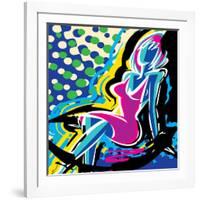 Sitting-Ray Lengele-Framed Art Print