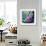 Sitting-Ray Lengele-Framed Art Print displayed on a wall