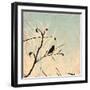 Sitting-Andrew Michaels-Framed Art Print