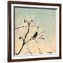 Sitting-Andrew Michaels-Framed Art Print