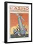 Situation in Europe, Satirical Cartoon from L'Asino Magazine, May 12, 1912, Italy-null-Framed Giclee Print