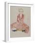 Sitzendes Maedchen, 1911-Egon Schiele-Framed Giclee Print