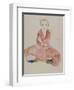 Sitzendes Maedchen, 1911-Egon Schiele-Framed Giclee Print