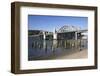 Siuslaw River Bridge, Built in 1936, on Highway 101, Florence, Oregon, USA-Jamie & Judy Wild-Framed Photographic Print