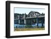 Siuslaw River Bridge, Siuslaw River, Florence, Oregon, USA-Michel Hersen-Framed Photographic Print