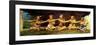 Siva Dance with 5 Dancers, Vaiala, Samoa, 1890-John La Farge-Framed Giclee Print