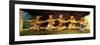 Siva Dance with 5 Dancers, Vaiala, Samoa, 1890-John La Farge-Framed Giclee Print