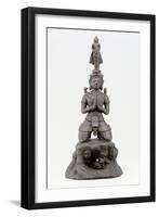 Siva Honours the Buddha, Lan Na Culture-null-Framed Giclee Print