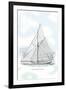 Six-Beam Cutter Sail Plan-Charles P. Kunhardt-Framed Art Print